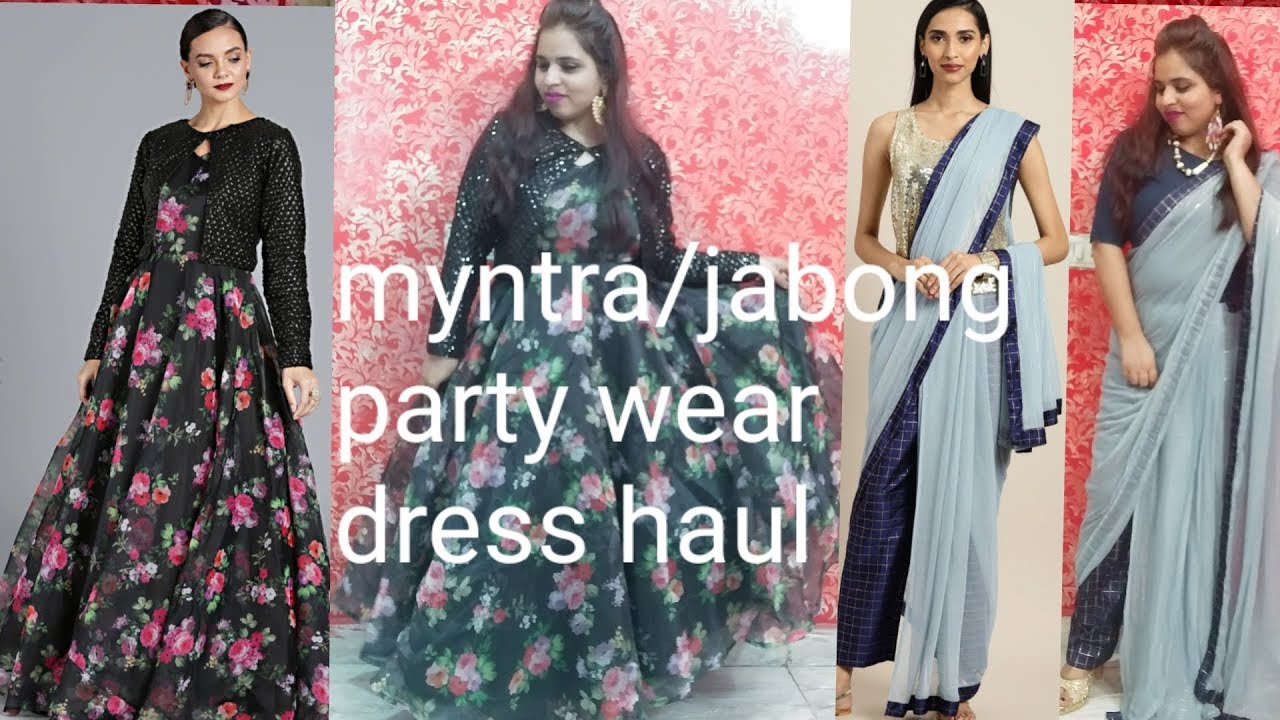 jabong party wear gowns