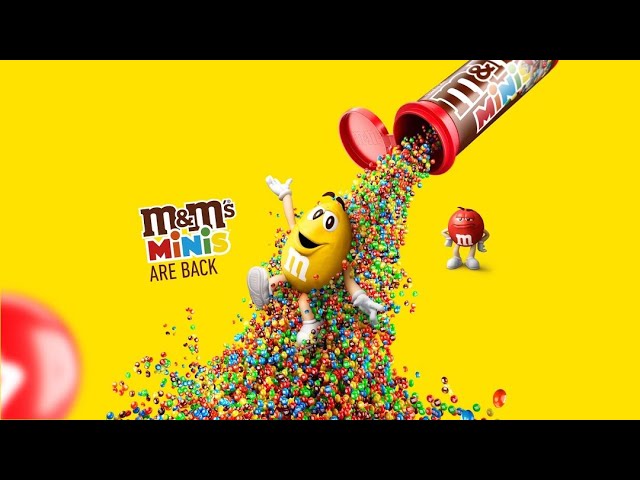 m&m minis characters