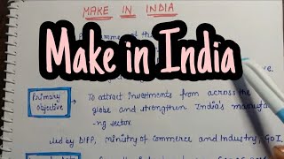 Make in India // Government Initiative // Indian Economy // An Aspirant!! // screenshot 3