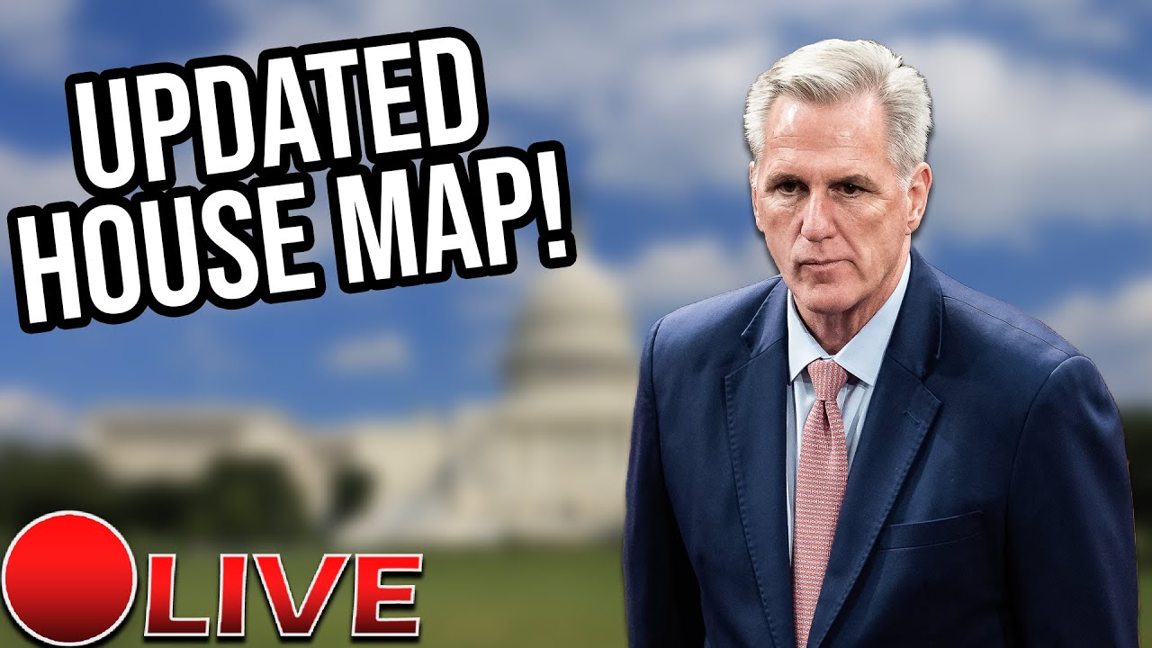 Live 2024 House Map Prediction [August 2023] - YouTube