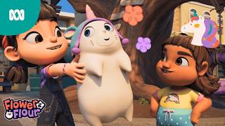 unicorn cuzzy teaches flower friends how be unicorns flower