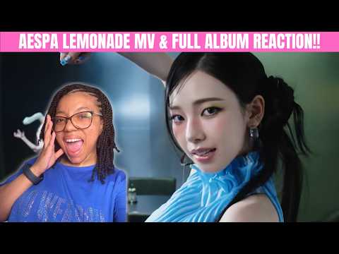 THIS AESPA ALBUM IS EVERYTHING!! LEMONADE MV & FULL ALBUM REACTION!!