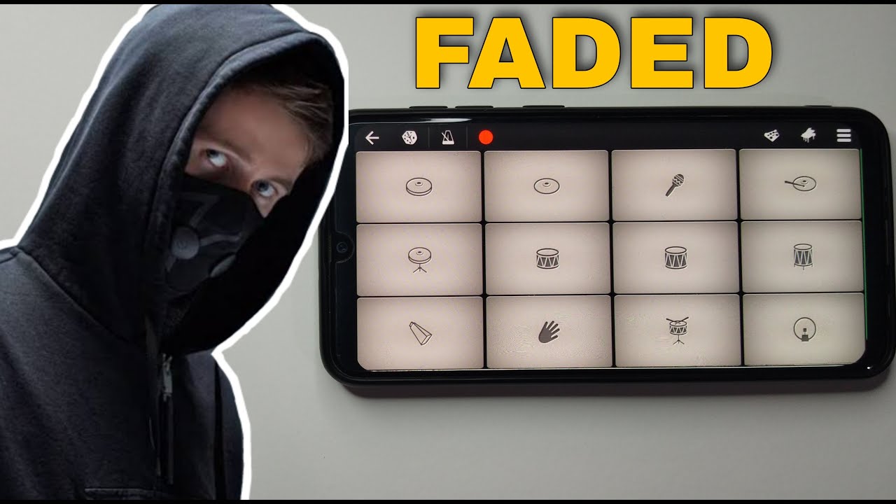 Alan Walker - Faded song remake on Walk Band