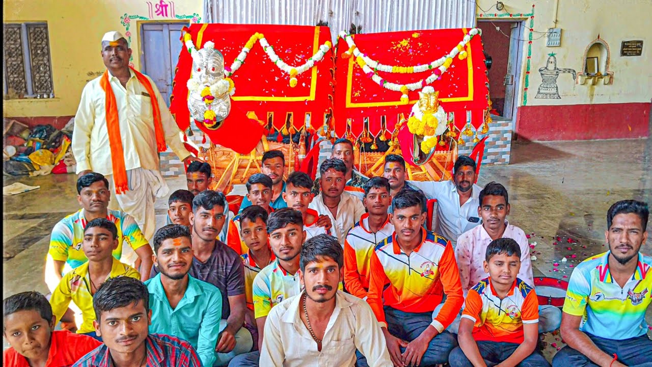 🙏🚩Babaladi Shree Kontadevi Achegaon Shree Shilsiddha Palkhi bheti ...