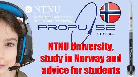 Clip 🎓 NTNU University life, study in Norway, and advice for students from Propulse NTNU interview