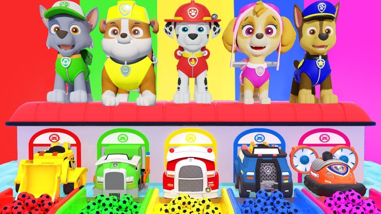 PAW Patrol Ultimate Rescue Team Guess The Right Door ESCAPE ROOM CHALLENGE 3d Animals