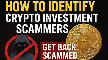 How to Identify Crypto Investment Scammers / Crypto & Bitcoin Recovery | Get Back Scammed Bitcoin