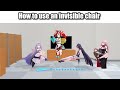 Learn how to use the invisible chair with Holomems【HololiveEN】