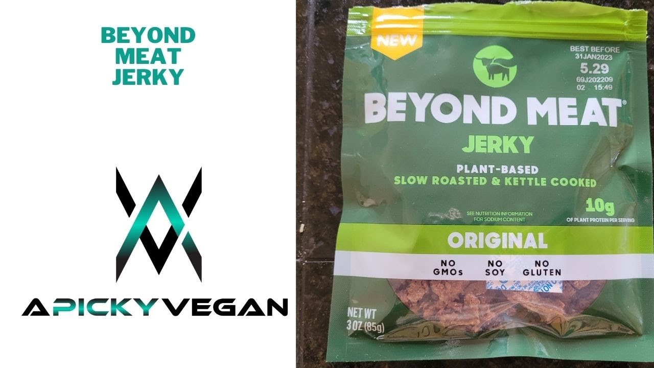 Beyond Meat Jerky Review YouTube