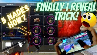 How I Take 4 Nades😳 Expensive Secret Trick Reveal With Handcam😝🔥