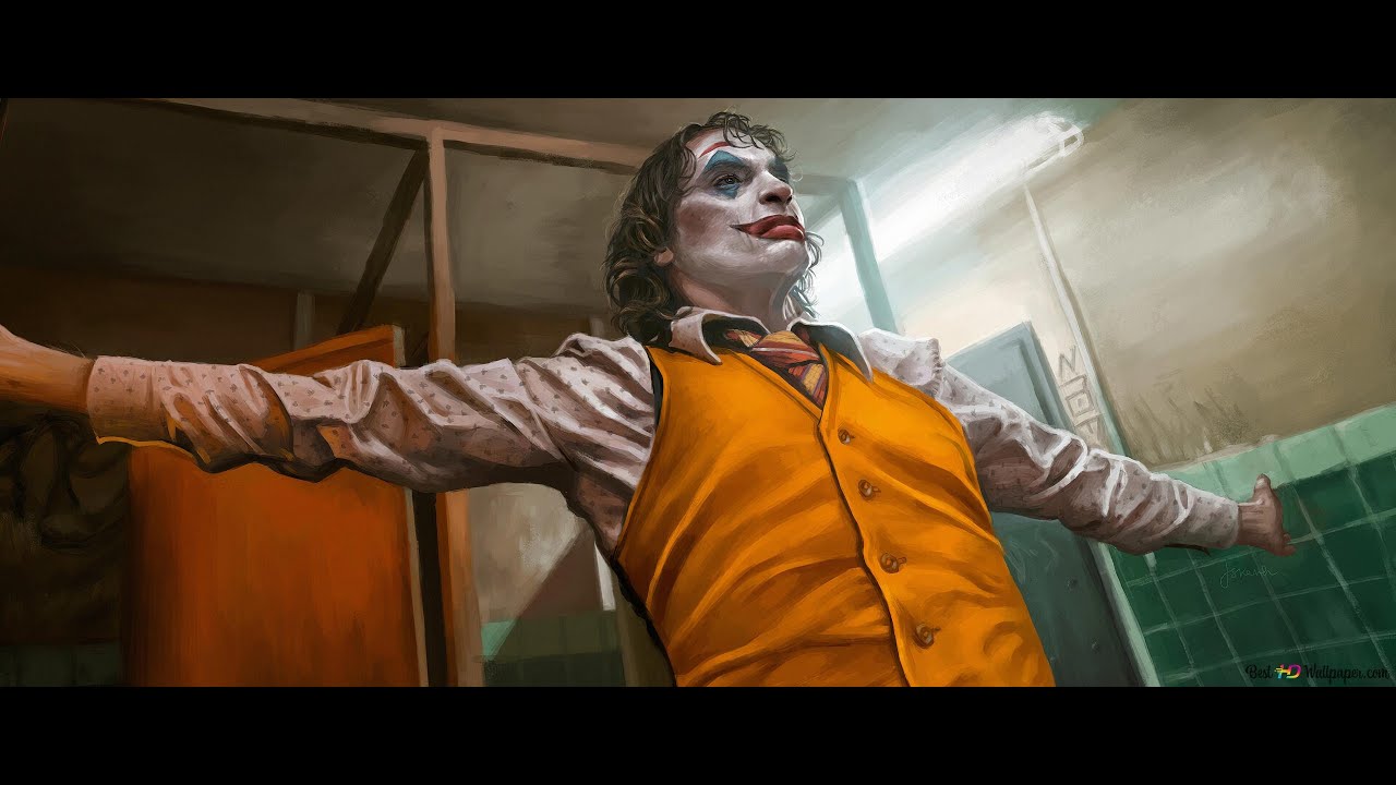 JOKER BATHROOM DANCE SCENE - YouTube