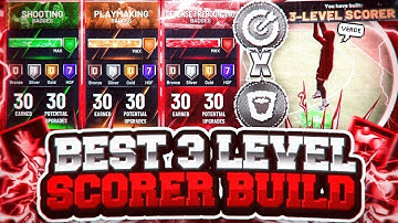 *Best* 3-Level scorer build in 2k20