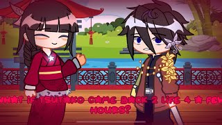 What if Tsutako came back to life for a day KNY NOT OG