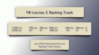 F# Locrian 2 Backing Track