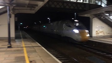 Hitachi Class 800 001 Passing Bridgwater - First Run To Paignton - 5X50 - 28th August
