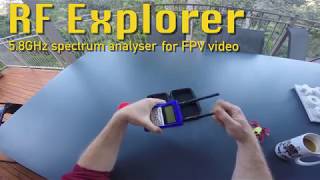 RFExplorer 6G - spectrum analyser for 5.8GHz FPV video