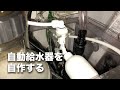 DIY！！海水水槽、自動給水器が欲しい！！けどないの！だったら作ればいい！！