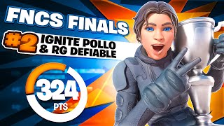 2ND FNCS FINALS 🏆 w/ defiable | PolloFN
