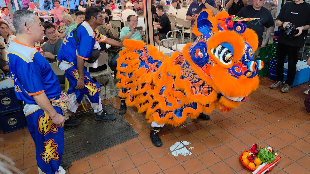 新加坡威義體育會 & 新加坡竹雲壇龍獅学院 Singapore Wee Ghee & Zhu Yun Tan Lion and Dragon Dance Performances 30/01/26