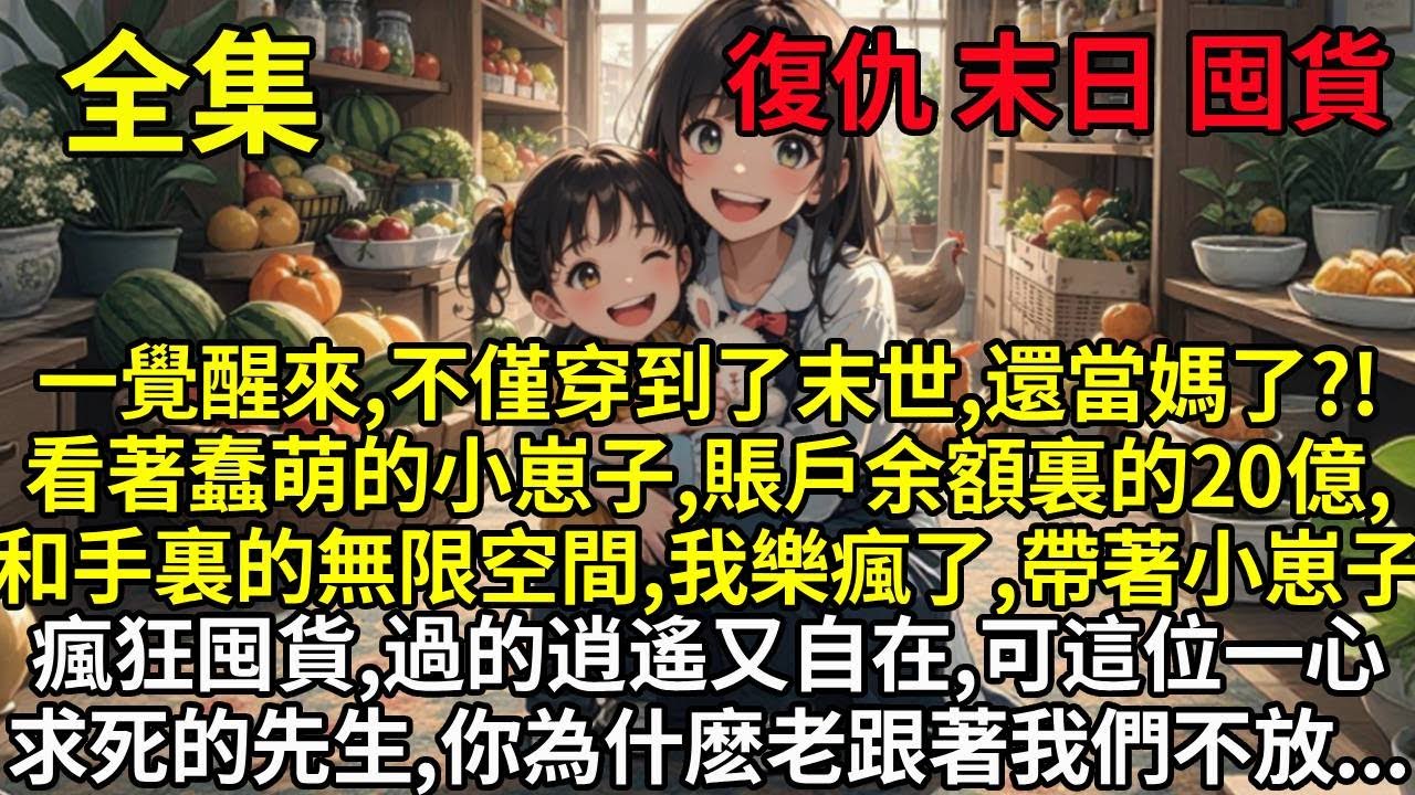 一覺醒來,不僅穿到了末世,還當媽了?!看著蠢萌的小崽子,賬戶余額裏的20億,和手裏的無限空間,我樂瘋了,帶著小崽子瘋狂囤貨,過的逍遙又自在,可這位一心求死的先生,你為什麽老跟著我們不放...