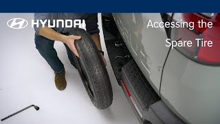 Accessing the Spare Tire | Hyundai
