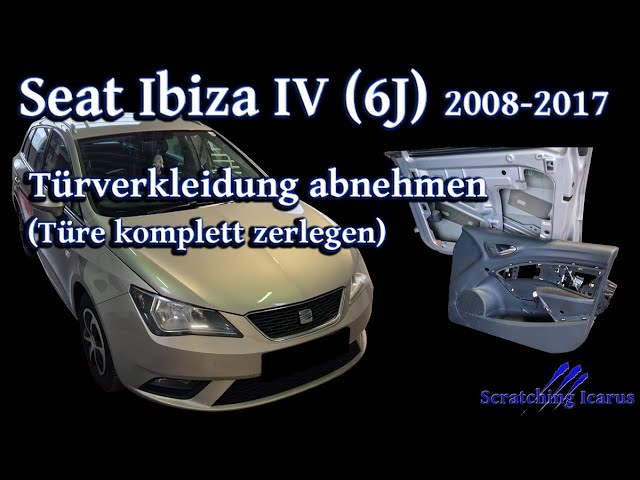 Für Seat Ibiza IV 6J ab 2008-2017 Türgriff Griff Innen RECHTS VORNE in  SILBER