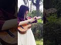 高校生がウクレレで日本の伝統曲『さくらさくら』を弾いてみた ⎹ by #rena #renaukulele #ウクレレ #レナウクレレ #羚奈 #弾いてみた #さくらさくら