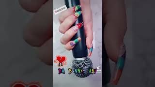 Bad Bunny Nail Design