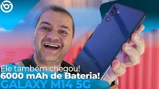 Novo GALAXY M14 5G | Bateria de 6000 mAh, 5G e ATÉ O PREÇO já CAIU! Hands On