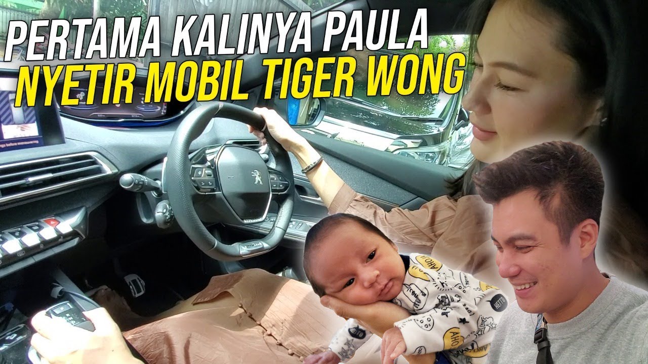 PERTAMA KALINYA PAULA NYETIR MOBIL SINGA .. PAULA KAGET PAS MOBILNYA BISA PARKIR SENDIRI !