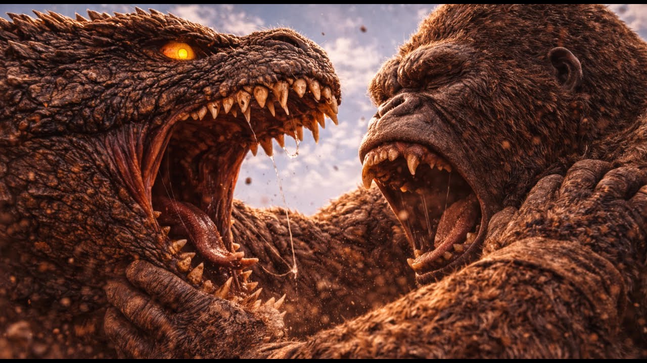 GIANT DRAGON WARLORD vs King Kong | The Battle for the Pink Wilds