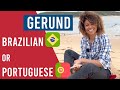 Gerund - When used in Portugal