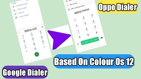 Oppo Dialer Based On Colour Os 12 Update | Without Announcement Call Recording