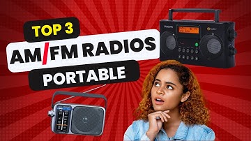 Top 3 Portable AM/FM Radios in 2025 📻🔋 Best Radios for On-the-Go Listening