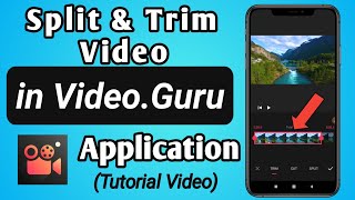 How to Trim & Split Video in Video Maker for Youtube - VideoGuru App screenshot 4