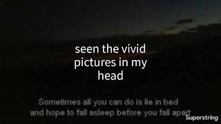 Video thumbnail of "xxxtentacion//dead inside (interlude) lyrics"