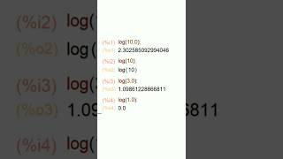 Get logarithmic values in seconds‼️ using maxima #programming #codewithme