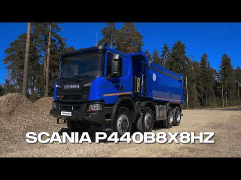 Самосвал SCANIA P440B8X8HZ