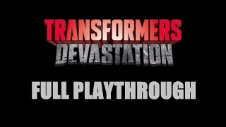 Transformers: Devastation 2015 (XBOX) Full Playthrough Chapters 1 – 7