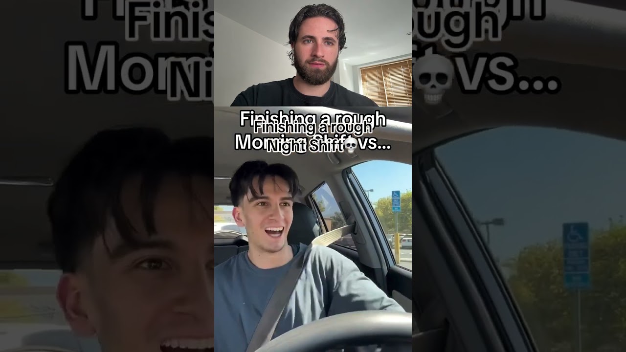 Morning Shift vs Night Shift 💀(@juiceditup/IG) 