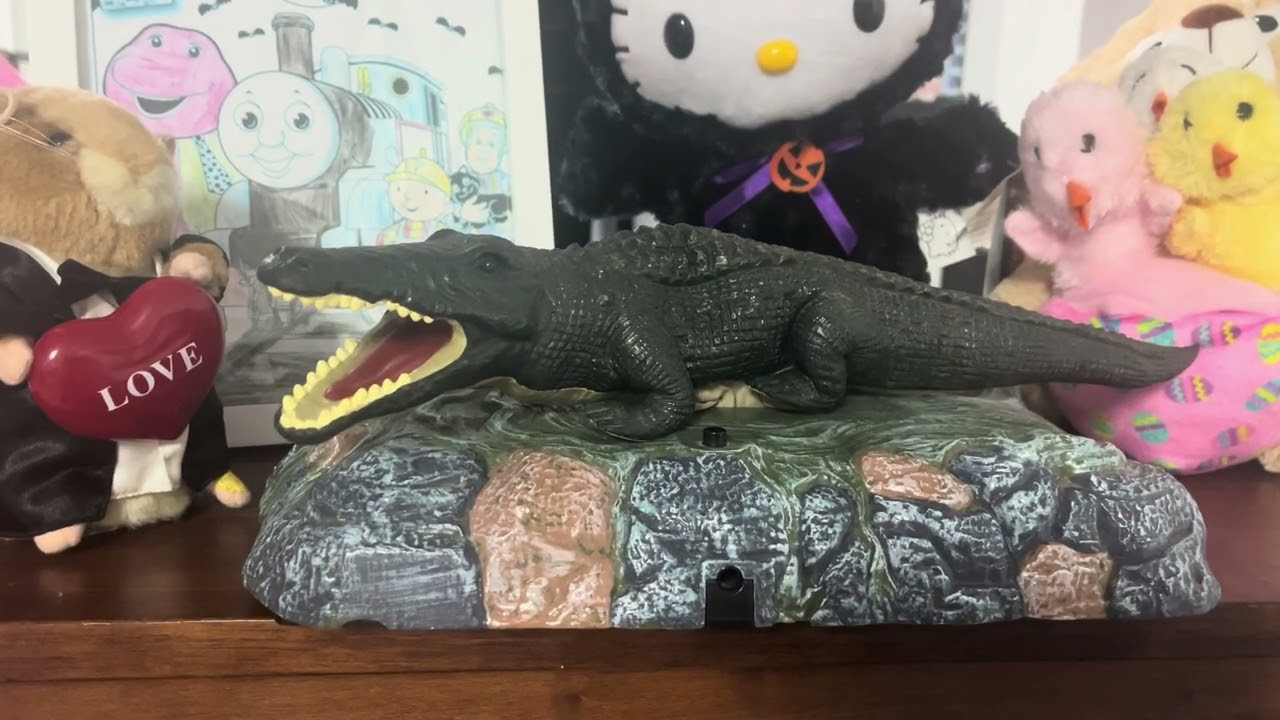 Croc O Rock Singing Crocodile Demo