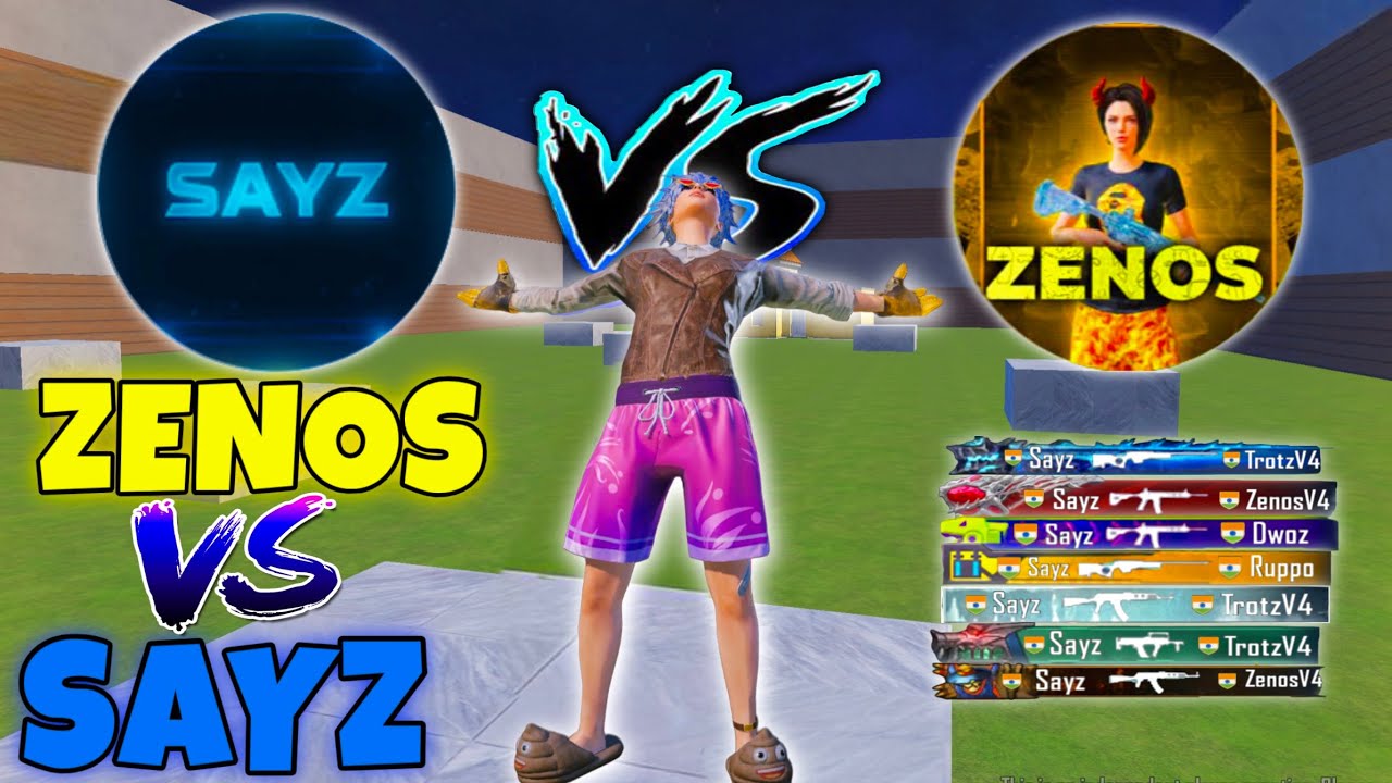 ZENOS VS SAYZ😍1 M SUBSCRIBERS YOUTUBER with WOW GAMEPLAY BEST VS🤯 ...