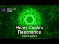 Heart Chakra Resonance | Deep Opening & Healing Frequency Immersion | 432Hz based Meditation Music