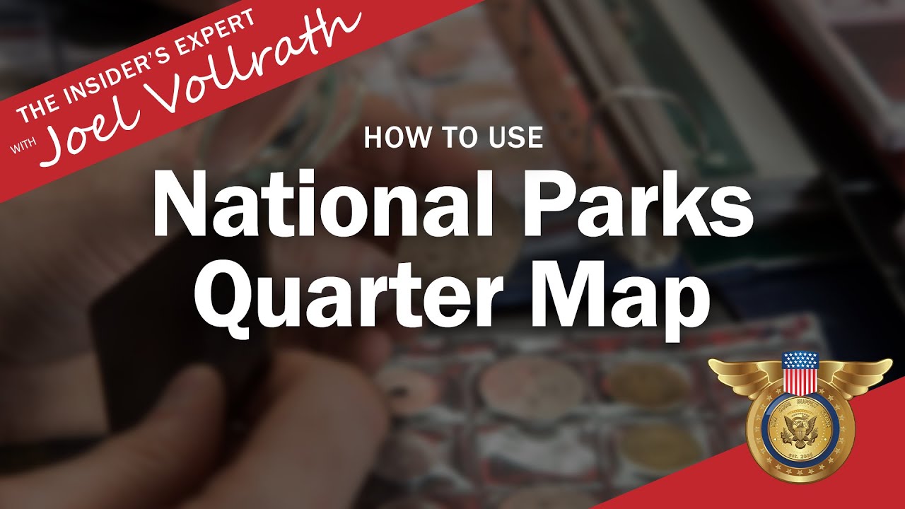 Quarter Map Program National Parks Quarter Map - YouTube