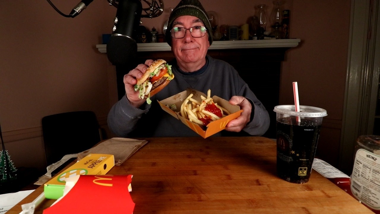 ASMR Late Night McDonalds Mukbang