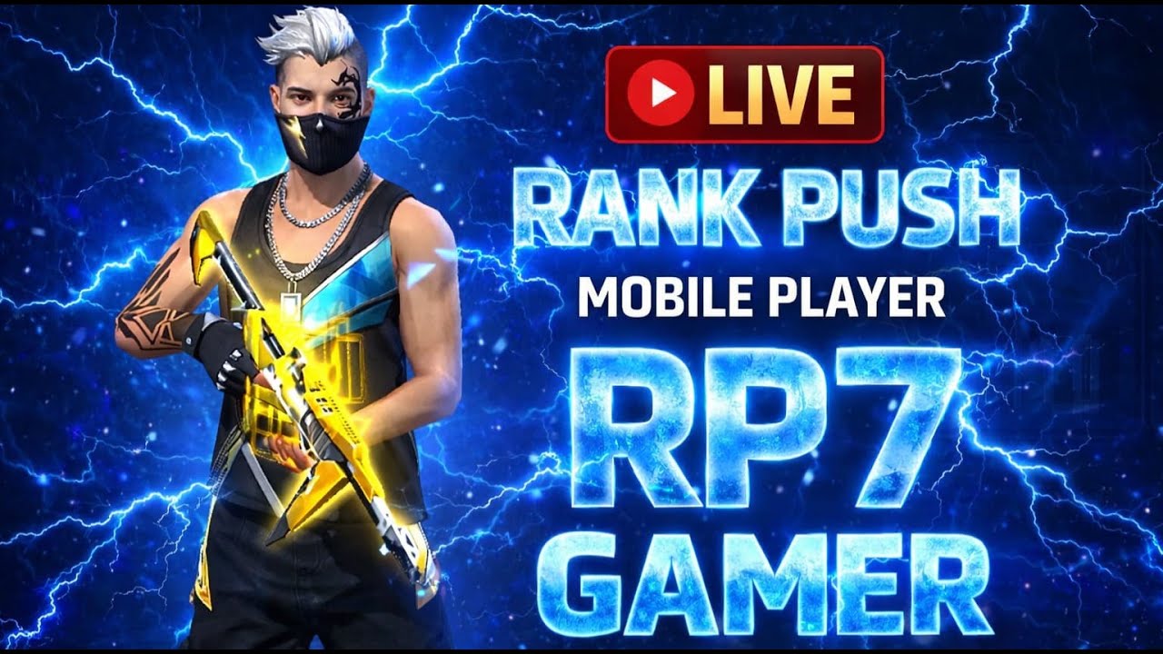 👉 LIVE 🔴 Rank Push | RP7 Gamer Mobile Player | Pro Gameplay 🔥 