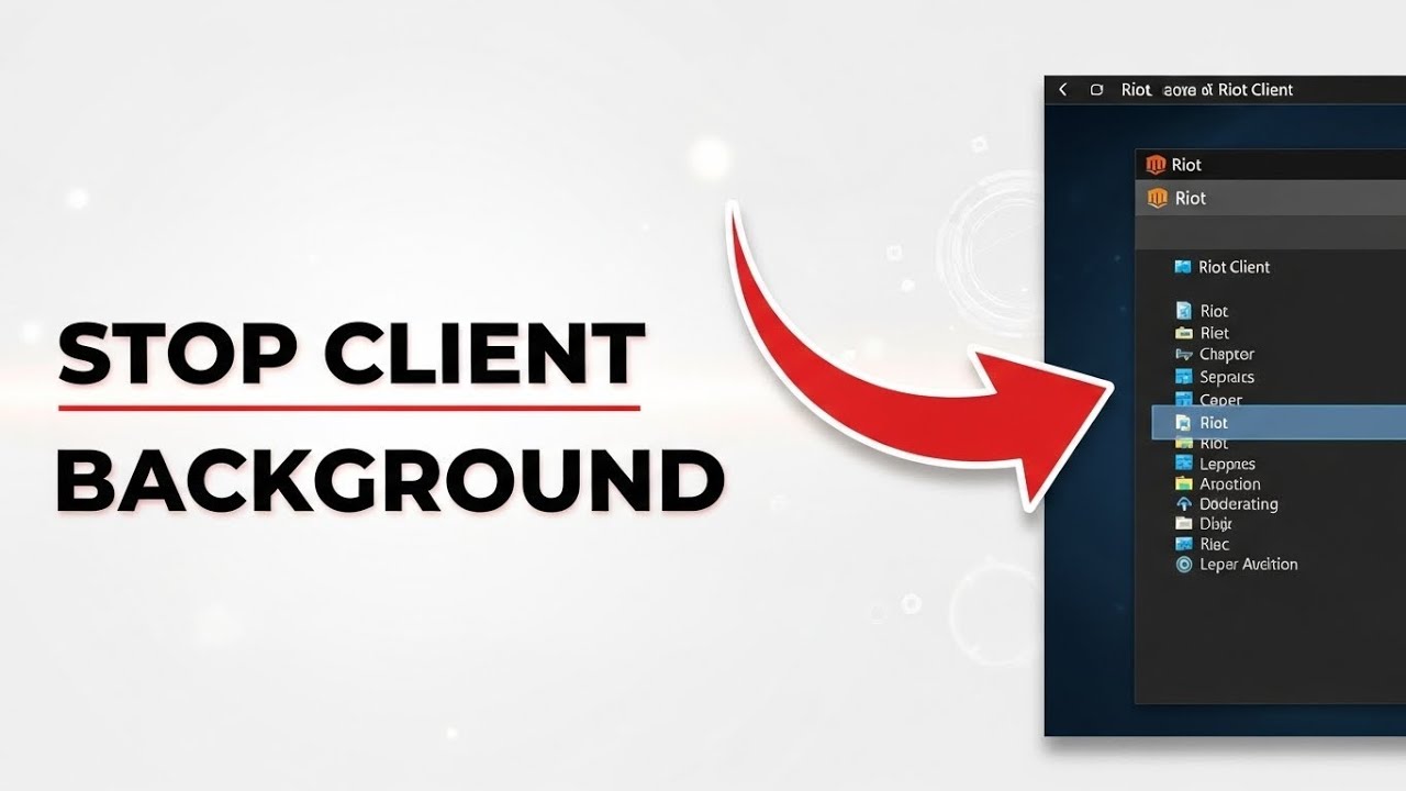 Background Riot Client How To Stop Riot Client From Running In Background (Quick Fix) - YouTube