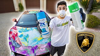 I Hydro Dipped My Lamborghini... **satisfying**