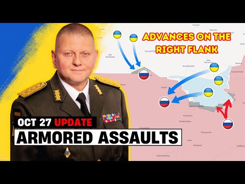 Ukraine Advances West of Robotyne After Armored Assaults | Russia Attacks NW of Bakhmut