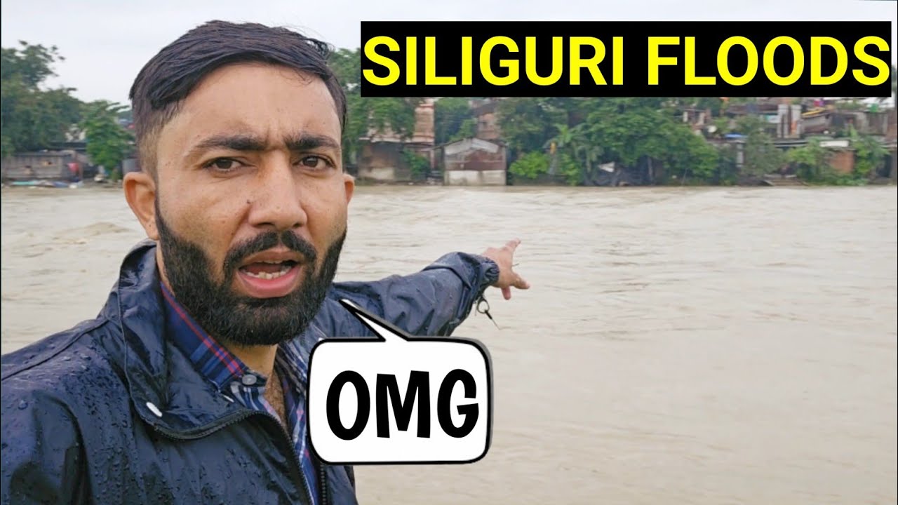 Siliguri Floods 😱 | Mahananda River Flood |